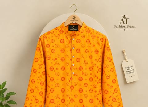 স্কীর্ণপ্রিন্ট পাঞ্জাবি দুর্গাপূজা কালেকশন