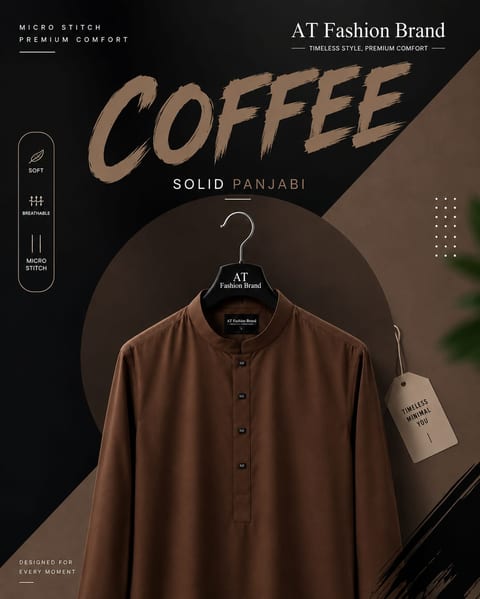 ꜱɪɢɴᴀᴛᴜʀᴇ ᴍɪᴄʀᴏ-ꜱᴛɪᴛᴄʜ ꜱᴏʟɪᴅ ᴘᴀɴᴊᴀʙɪ-Coffee