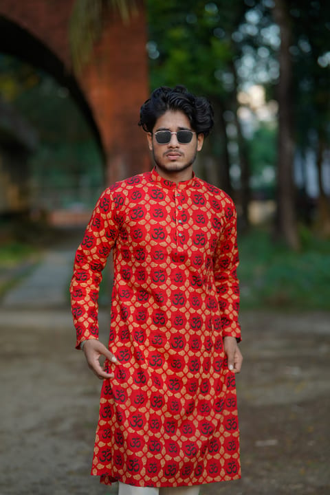 স্কীর্ণপ্রিন্ট পাঞ্জাবি দুর্গাপূজা কালেকশন